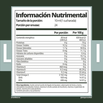Aceite de Hígado de Bacalao