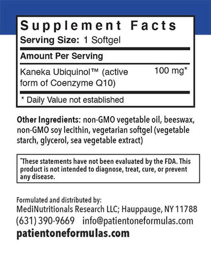 CoQmax Ubiquinol